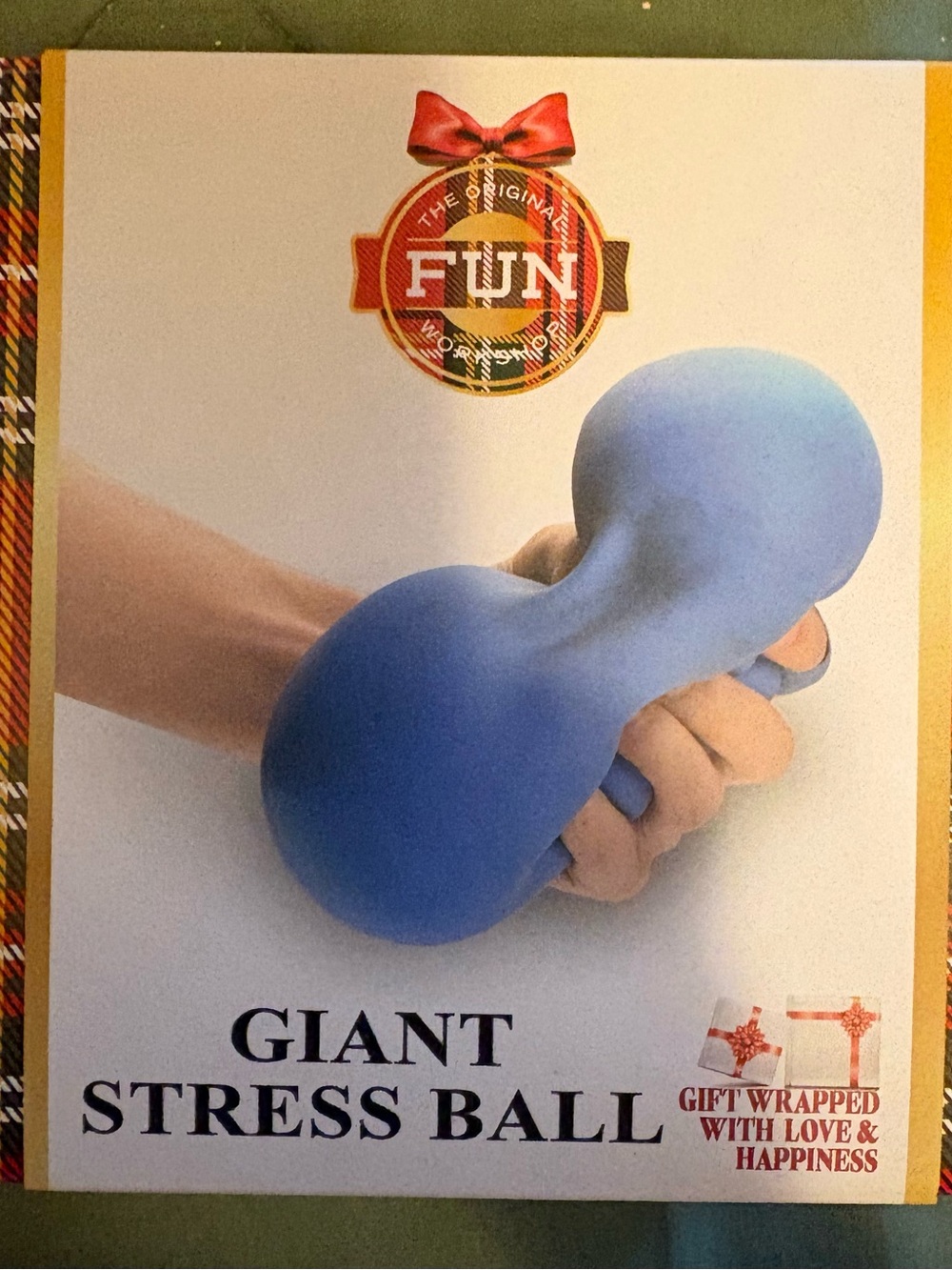Giant Stress Ball - Blue
